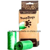 Cornstarch Biodegradable Compostable PVA Soluble Dog Pet Poop Bag