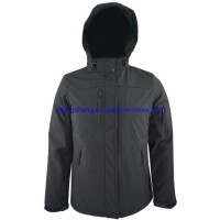 Men's Outdoor 3 Layer Stretch Polyester/Spandex Softshell Laminated TPU Membrane Winter Padded