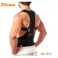 Adjustable Magnetic Therapy Back Shoulder Support Posture Corrector Belt