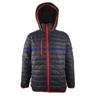 Classic Nylon Quilted Light Fake Down Padding Men's Winter Outdoor Jacket