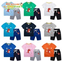 Baby Clothes Sets Clothing Short-Sleeved Top + Shorts 2 Pieces Summer Children's Clothing Boy 1