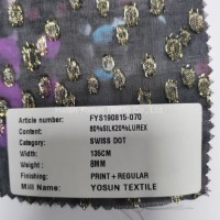 8mm Silk Relux Swiss DOT Cut Cloth Fabric