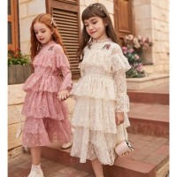Sublimation Quality OEM Factory Wholesale Baby Kids  Little Girl Apparel Princess Dress  Childr