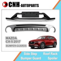 Auto Accessory Plastic Front Guard and Rear Bumper Garnish for Mazda Cx-5 2017 2019