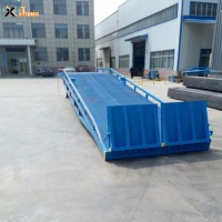 6ton 8ton 10ton Adjustable Hydraulic Mobile Hydraulic Portable Container Truck Warehouse Loading Unl