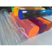 3-150mm Colorful Acrylic Rod and Tube for Lighting Length Unlimited