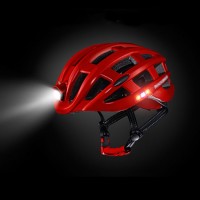 Bike Helmets Adult Men Bicycle with LED Lights for Dark Riders