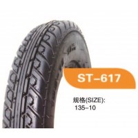 High Quality Motorcycle Tyre with 135-10 St-617