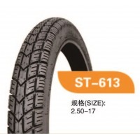 High Quality Motorcycle Tyre with 2.50-17 St-613