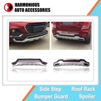 Front Guard and Rear Bumper Diffuser for Chevrolet New Trax Tracker 2017 2018 2019