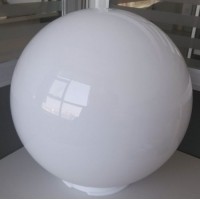 Opal White Acrylic Hollow Ball