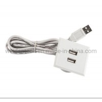 USB Power Socket Face Plate with Extension Cable