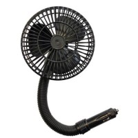 12V Mini Personal Portable Metal Stand up Oscillating Car Fan