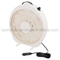 3 Speed Control Free Standing 12 Inch Blade 12 Volt Car Cooling Box Fan for RV/Marine