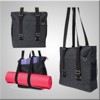 Women Hands Bag with Yoga Mat Straps  Fitness Sport Bag for Gym  Outdoor  Yoga Bag Can Take as Shoul