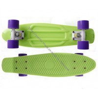 PP Plastic Penny Skateboard with 650g Deck Weight (YVP-2206)