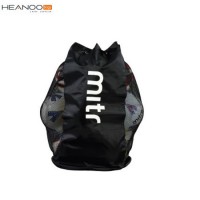 Mesh Breathable Carrier Drawstring Backpack Hockey Ball Bag for Football Soccer