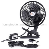 6" Oscillating Car Fan for Cooling