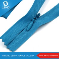 2015 Ykk Quality Nylon Polyester Teeth Invisible Zipper