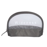 Grey Color Nylon Beauty Case Cosmetic Case for Woman