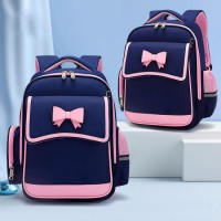 China Wholesale Fashion Fabric Back Bags Double Shoulder Children School Bags Kid Bookbag Children B