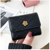 Mini Folded Lady Wallet with Many Card Slot