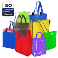 PP Non-Woven Shopping Bag  Drawstring Bag  Non-Woven Cloth Bag  Recycle Bag Grocery Bag School Bag B
