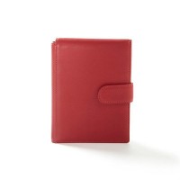 Portable Lightweigh PU Leather Foldable Passport Holder