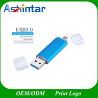 USB3.0 Mini USB Flash Memory OTG Phone USB Stick Metal USB Flash Drive