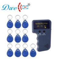 RF ID Card Copy Machine 125kHz RFID Clone Access Card Duplicator Writer with 10 Keyfobs Free