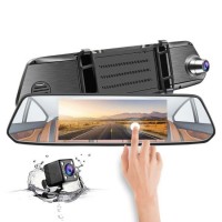 HD 1080P 7" Touch Screen Car DVR Front and Rear Camera