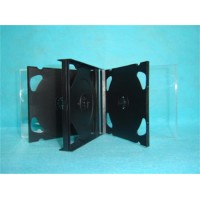 CD Case CD Box CD Cover 24mm for 6 with Black Tray