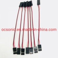 2.54mm 100mm 3-Pin Aircraft Model Robot Electronic Servo Extension Flat Cable