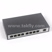 IEEE802.3 Af Standard 8 Ethernet Ports Unmanaged Poe Network Switch