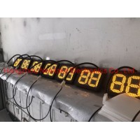 Customized 2 Digits Amber LED Bus Route Display