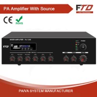 120W Public Address System Mixer Amplifier with Echo