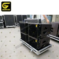 Kr210 Double 10 Inch Line Array Speaker+ Sb28 Double 18 Inch Subwoofer RMS 1600W Subwoofer PA Audio