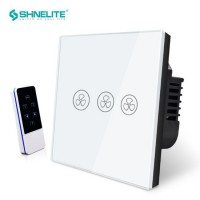 EU Smart Remote Control Switch Touch Fan Speed Switch for Smart Home