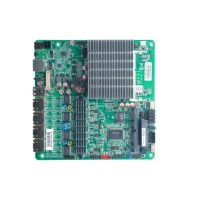 Cheap Fanless J1900 Processor 4 Ethernet Nic Pfsense Firewall Barebone Motherboard for Linux Server
