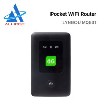 Lyngou LG192 New Product Mq531 4G Lte Pocket WiFi Wireless Router Hotspot Support B3/7/20