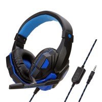 Powerful Bass and Nosie Cancelling Over Ear PS4 Gaming Headphone with Mic/Mute and Volume Control
