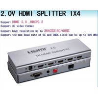 HDMI Splitter (HDMI 2.0  HDCP2.2  4K  IR extension  EDID management  RS232)