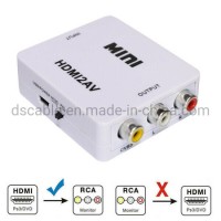 HDMI to RCA Mini Composite 1080P Audio Video AV CVBS Adapter Converter for TV