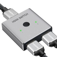 2 Port HDMI Switch 4K@60Hz Hdr 2 in 1 out Bi-Directional Smart Ab HDMI Switcher
