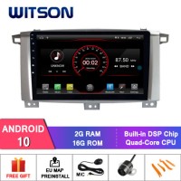 Witson Android 10 Car DVD GPS Player for Toyota Land Cruiser 100 Vx-R 2005