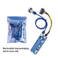 Tc Eth to Cable Bitcoin Asic Miner USB Riser E-Riser Hub Mining 009s 6pin Pcie Cable