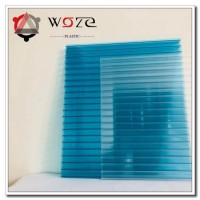 Polycarbonate Hollow Sheet UV Protected with 10 Years Warranty
