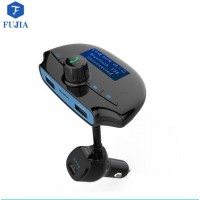 Bluetooth Car FM Transmitter with Audio Adapter Receiver Wireless Handsfree Voltmeter Car Kit TF Car