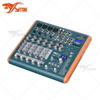 6-Channel Audio Mixer with Effect PRO Audio Mixing Console