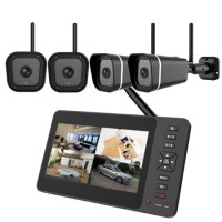 Ecurity Camera System Wireless  4PCS 1080P 2.0MP CCTV Wi-Fi IP Cameras
